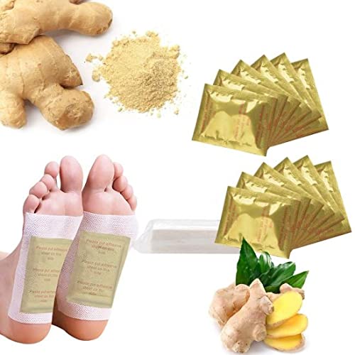 Ayurvedic Detox Foot Pads Buy 1 Get 1 Free 100% Herbal & Gentle Ingredient ( Pack of 10 )