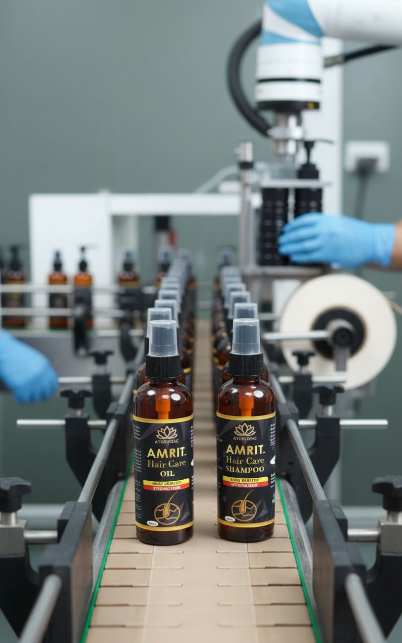 Ayurvedic 💚 Amrit In Hair Oil & Shampoo – Thicker, Stronger, Healthier Hair Naturally! 💫