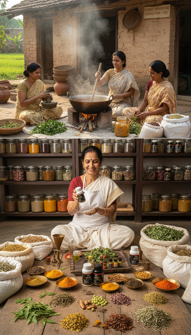 Ayurvedic 💚 Amrit In Hair Capsule – Thicker, Stronger, Healthier Hair Naturally! 💫